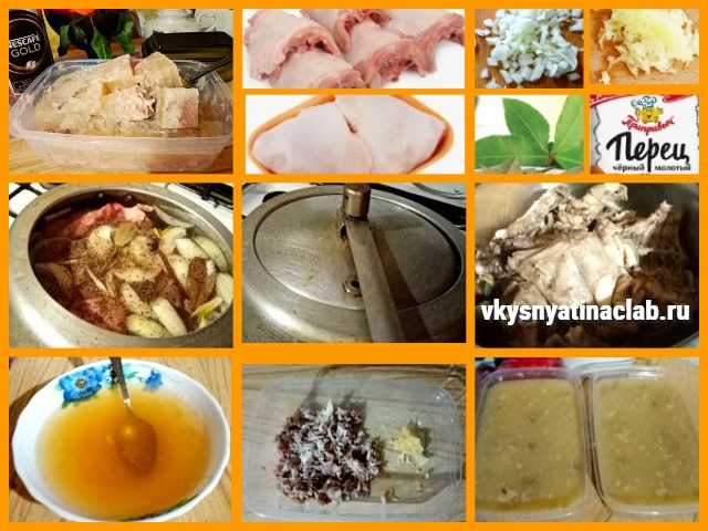 Куриный Холодец с Желатином - Быстро и Бюджетно