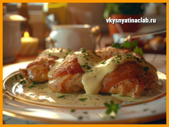 Курица в соусе Бешамель - Покорившая мир